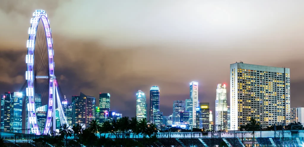 Singapore skyline