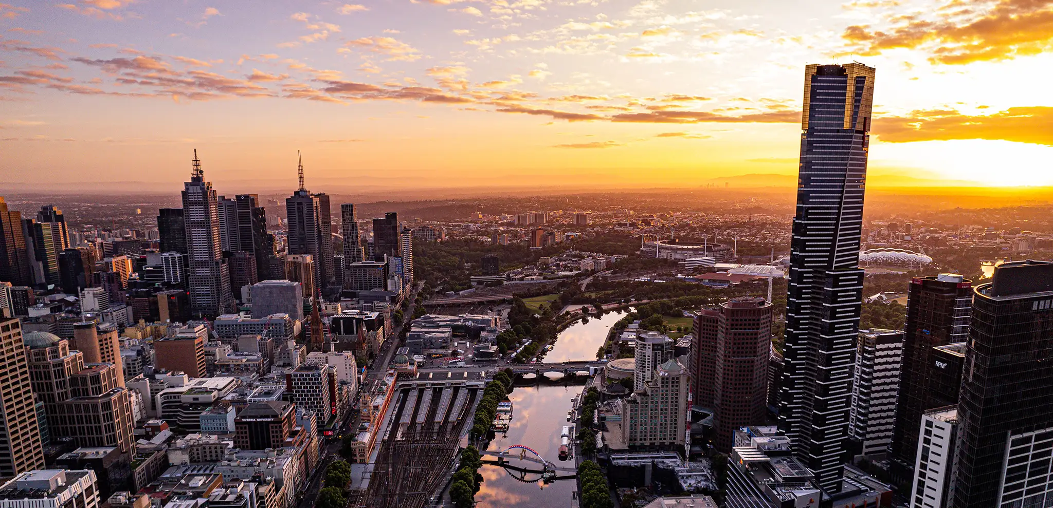 melbourne skyline